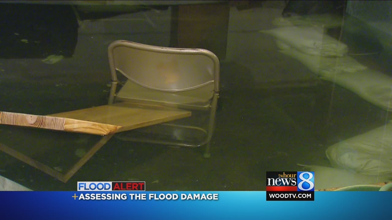 Assessing the flood damage