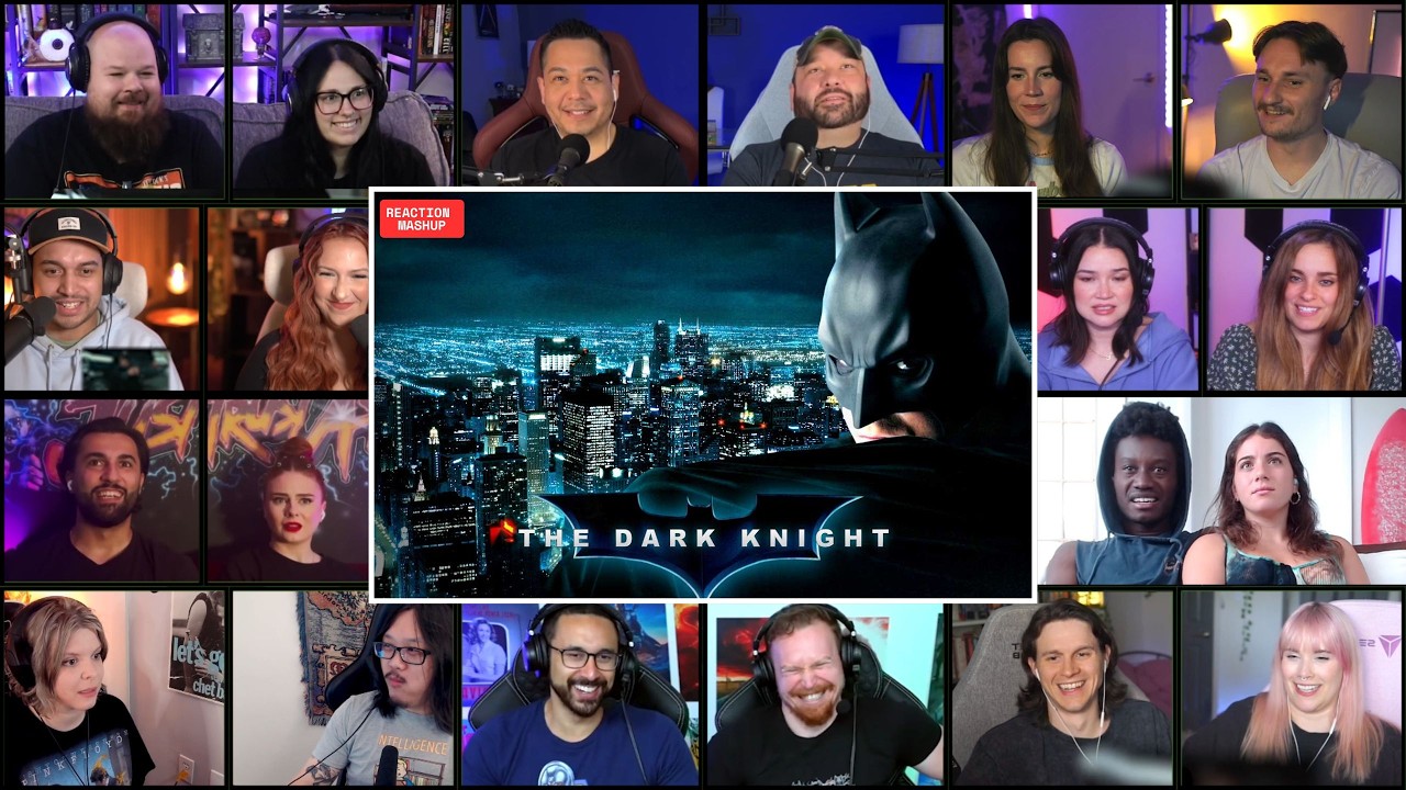 THE DARK KNIGHT REACTION MASHUP
