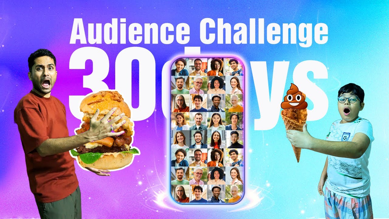 দর্শকেরা যে অদ্ভুত খাবার বলেছে , তাই খেয়েছি! 🍔🔥 | 30 Days Audience Food Challenge