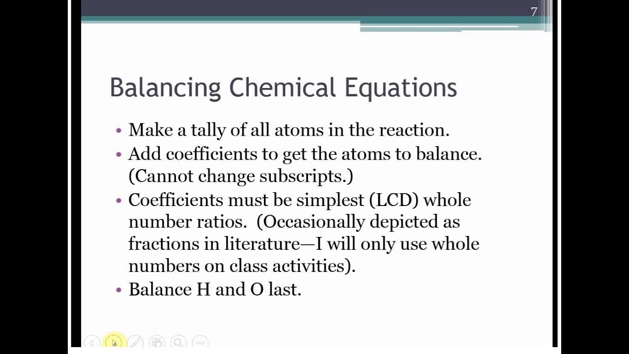 Unit 3 Chemical Reactions YouTube