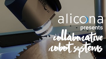 Aliconas cobot system for turbine disk measurement