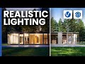 Lighting your scene in vray for sketchup