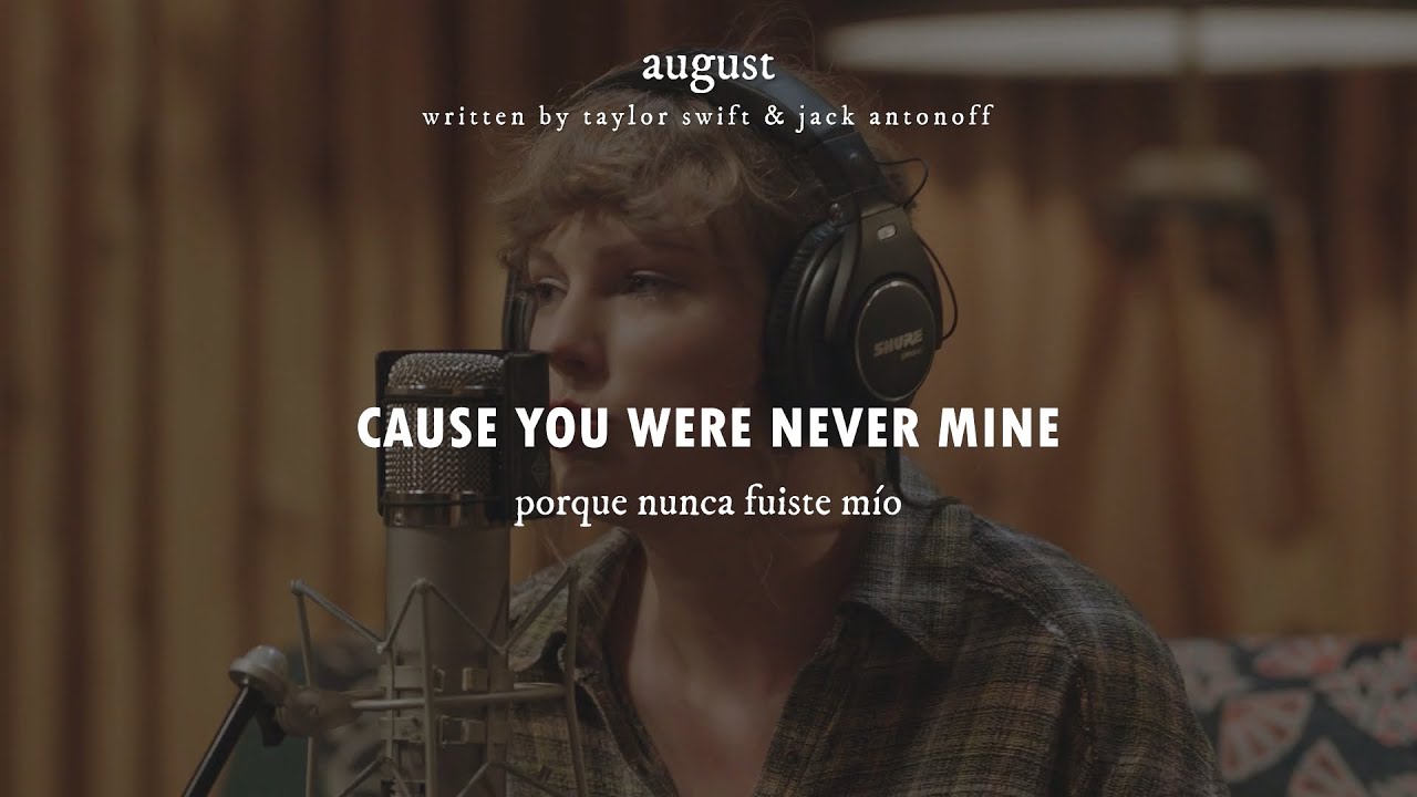 Taylor Swift august [Lyrics/Subs Español] YouTube