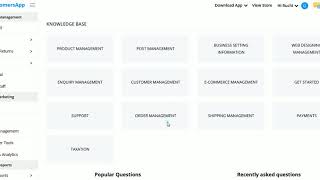How to access free KnowledgeBase Guide to help you setup and Manage MoreCustomersAPP Store