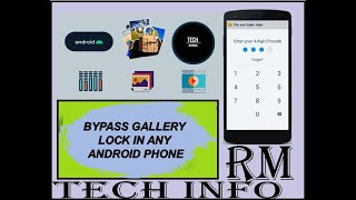 How to Unlock Android Gallery Without App Lock Password 2023 RM TECH INFO