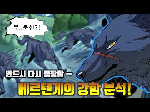 베르텐게의 &rsquo;폭풍같은 강함&rsquo;과 그에 대한 모든 것 [호랑이형님]