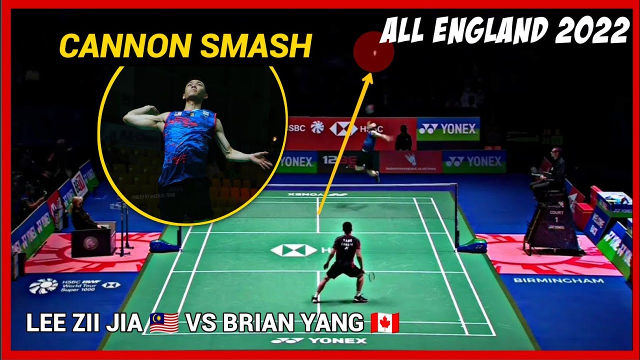 R16 Lee Zii Jia (6) 🇲🇾 Def 🇨🇦 Brian Yang - All England 2022