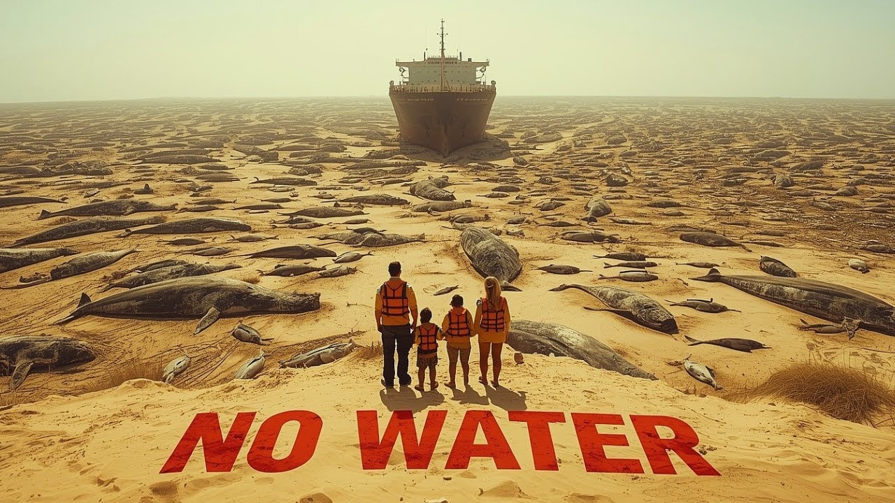 Samundar Achanak Sukh Gaya Aur Bhookhe Janwar Nikal Aa ( SURVIVE 2024 Movie explained in Hindi/Urdu