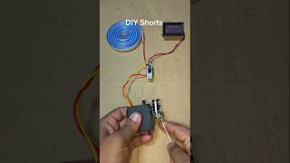 Turn A Metal Gear Servo Motor Powering Into Neon Strip Light and Voltmeter #dcmotor #tech #shorts