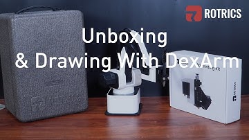 Rotrics - Unboxing & Use Drawing Function (with new software)