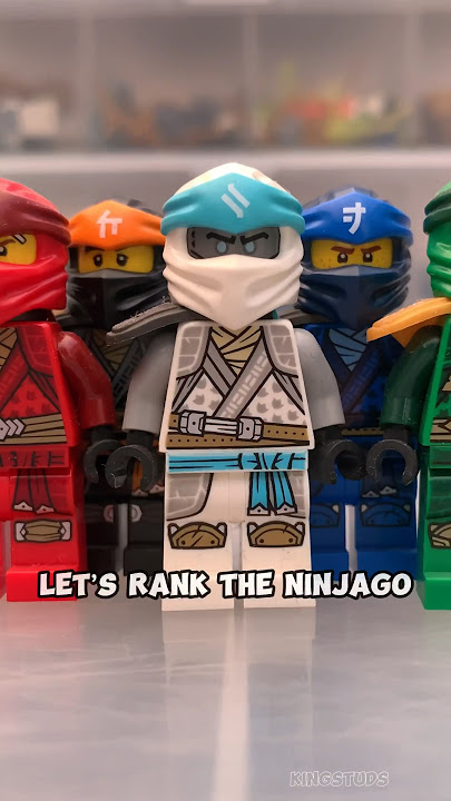 Ranking The LEGO Ninjago Crystalized Ninja Minifigures|#ninjago #ninjagocrystalized #lego #shorts