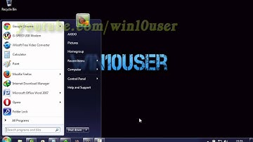 Windows 7 Ultimate Tips : How to show or hide music menu in start menu