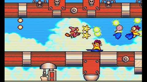 Parallax Scrolling samples - Magical Chase - pc engine - RGB