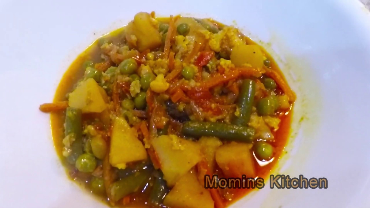 Mix Vegetable in pressure Cooker /mix veg sabji /sabzi/Vegetable curry
