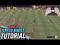 FIFA 21 SPEED BOOST TUTORIAL (THE BRIDGE) - NEW FANTASTIC FEATURE