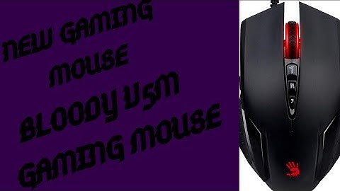 bloody v5m gaming mouse unboxing