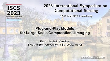 ISCS23: Plug-and-Play Models for Large-Scale Computational Imaging