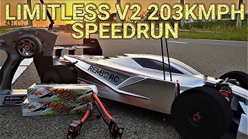 Arrma Limitless V2 speedrun - almost crashing it