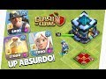 UPANDO MUITO RAPIDO! RAINHA 70 E MUITAS TROPAS FULL CV13! CLASH OF CLANS