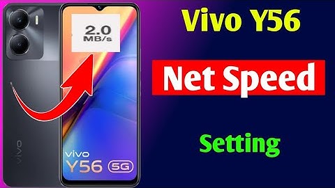 Vivo y56 5g real-time network speed show kaise kare | Vivo y56 net speed setting
