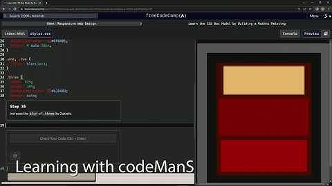 learn2code | freeCodeCamp (New) Responsive Web Design -  Building a Rothko Painting: Step 36
