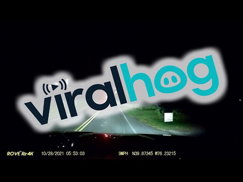 Sparks Fly as Amish Buggy Drifts Around Corner || ViralHog