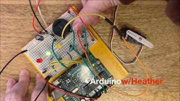 Arduino w/Heather- Starter Kit Project 12: Knock Lock