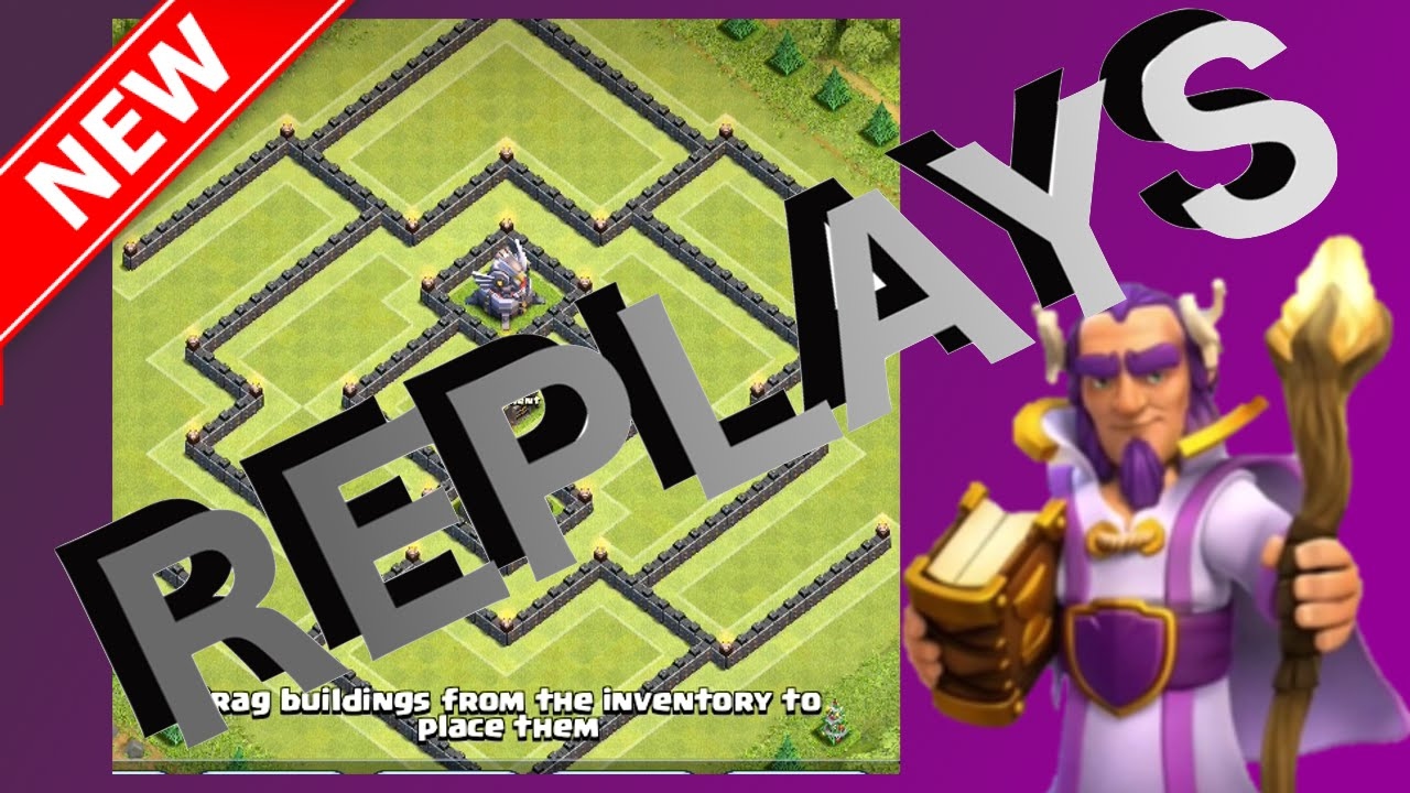 Replays Of The Castle! The BEST New Th11 Hybrid Base!  | Clash Of Clans