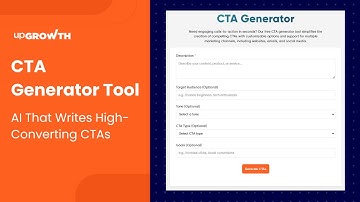 CTA Generator Tool — AI That Writes High-Converting Calls-to-Action Instantly