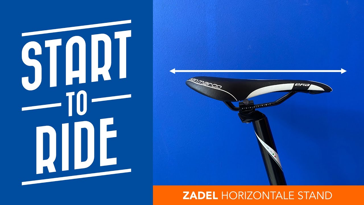 De horizontaal stand van je zadel bepalen - YouTube
