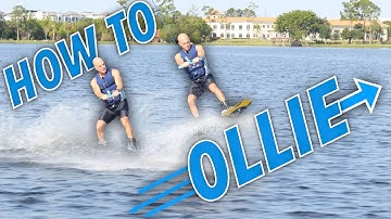 How to Ollie on Your Wakeboard : Wake Boarding made easy
