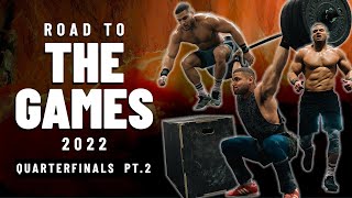 Zack George | CrossFit Quarter Finals 2022 | Workout 3, 4 &amp; 5