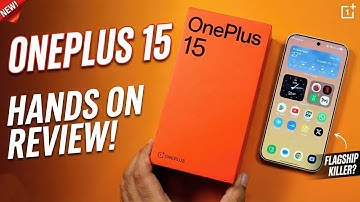 OnePlus 15 Hands On Review  (Indian Retail Unit)