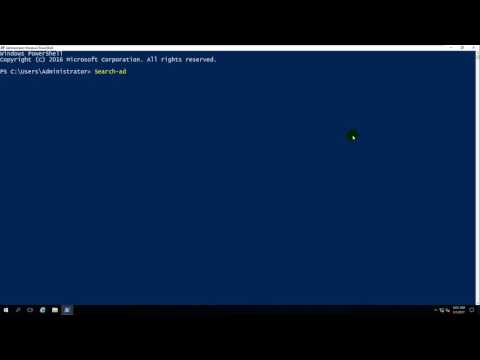 Using PowerShell - Finds all users lockedout in domain
