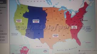Zonas Horarias De Usa