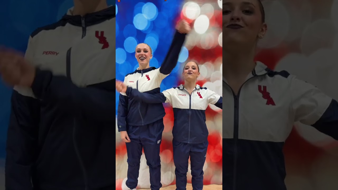 TEAM USA DANCERS ARE READY FOR WORLDS!! juliette #foryou #teamusa #dancers #ellahperry #bestfriends