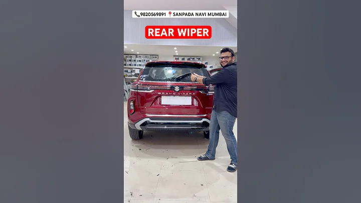REAR WIPER INSTALLATION🌟👌🏻GRAND VITARA DELTA MODEL😍GRAND VITARA|#grandvitara #hyryder #suzuki