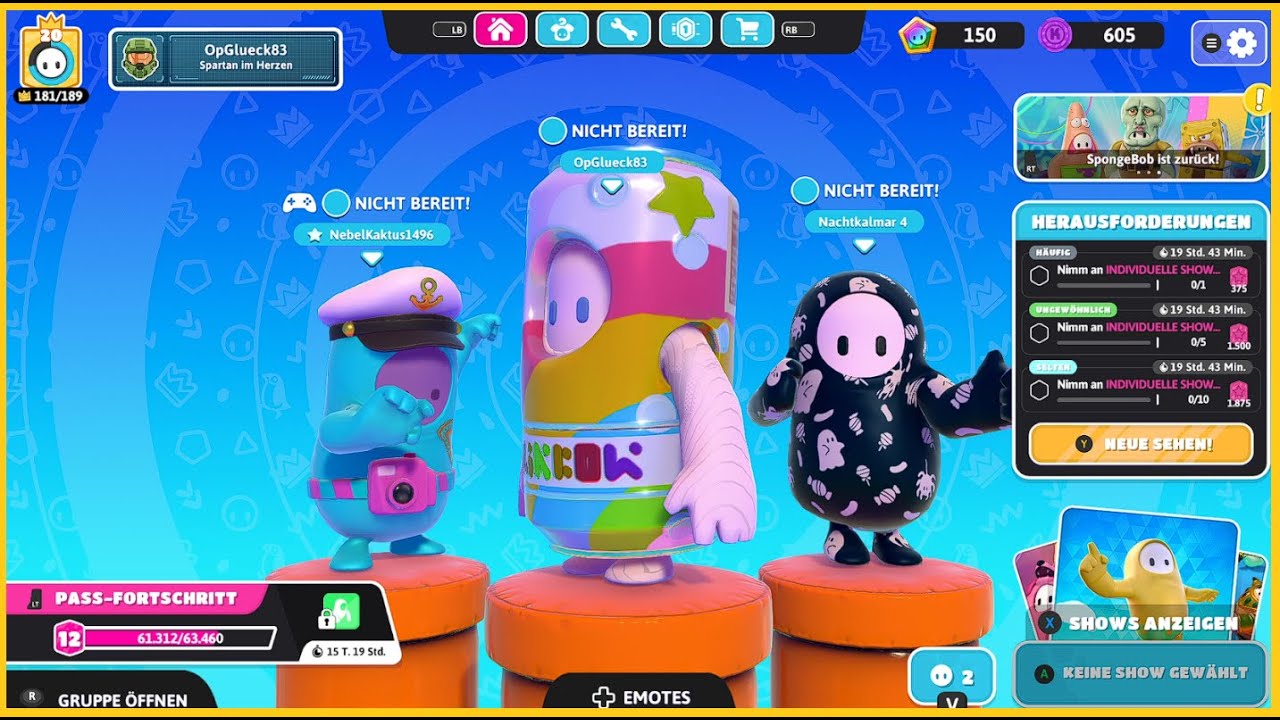 Und es wird Lustig in fall guys Mit NebelKaktus1496 und Damestream70