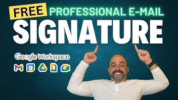 📧Create A Professional E-Mail Signature FOR FREE!😎