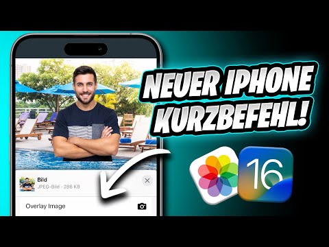 Video: Wie fügt man ein Bild auf einem iPhone ein?