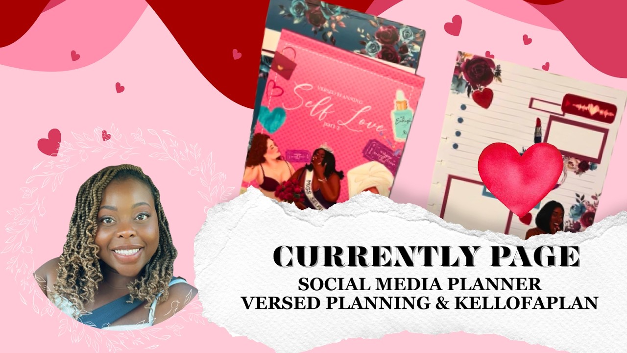 PLAN WITH ME | FEBRUARY CURRENTLY SPREAD | SOCIAL MEDIA HIGHLIGHTS