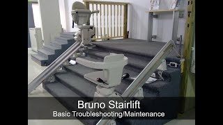 Bruno Stairlift  Basic Troubleshooting Guide