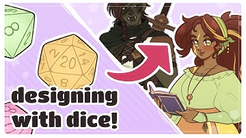 Let’s Roll Random D&D Characters! | Character Design Challenge