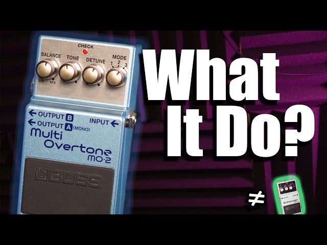 Boss MO-2 Multi-Overtone - Yeah, But What Does It Do?