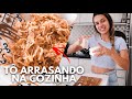 VLOG | fiz um risoto de frango delicioso, trabalhando home office, nossa rotina 🤍