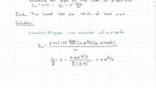 Laminar Flow in Pipes
