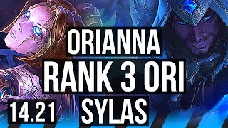 ORIANNA vs SYLAS (MID) | Rank 3 Ori, Rank 6, 8/1/5, 66% winrate ...