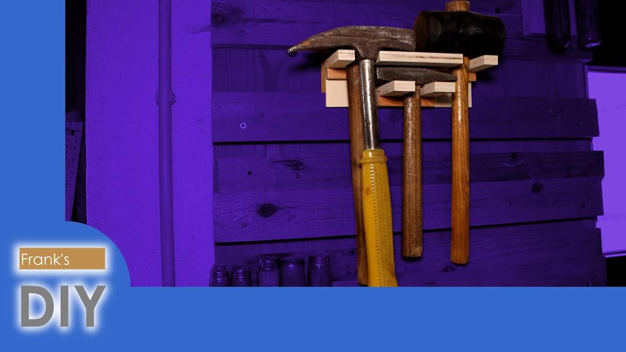 French Cleat Hammer Storage YouTube