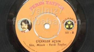 Ferdi Tayfur - Cicekler Acsin - Elele Plak 101 B (orijinal Plak) Resimi