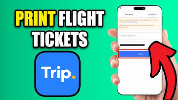 How To Print Flight Ticket From Trip.Com - New Method